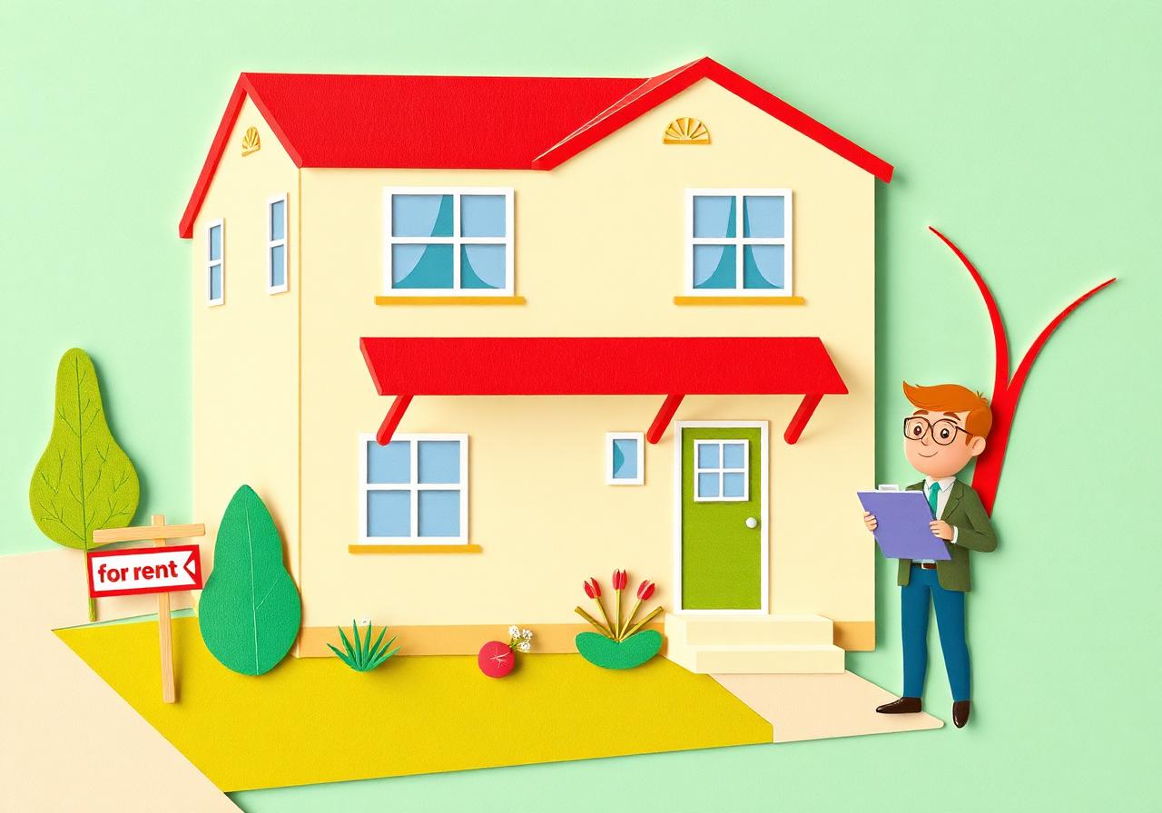 Investment property with an investor reviewing the deal